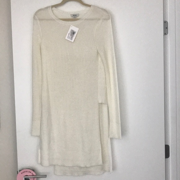 Kensie Sweaters - Kensie Cream Tunic Sz. XS NWT
